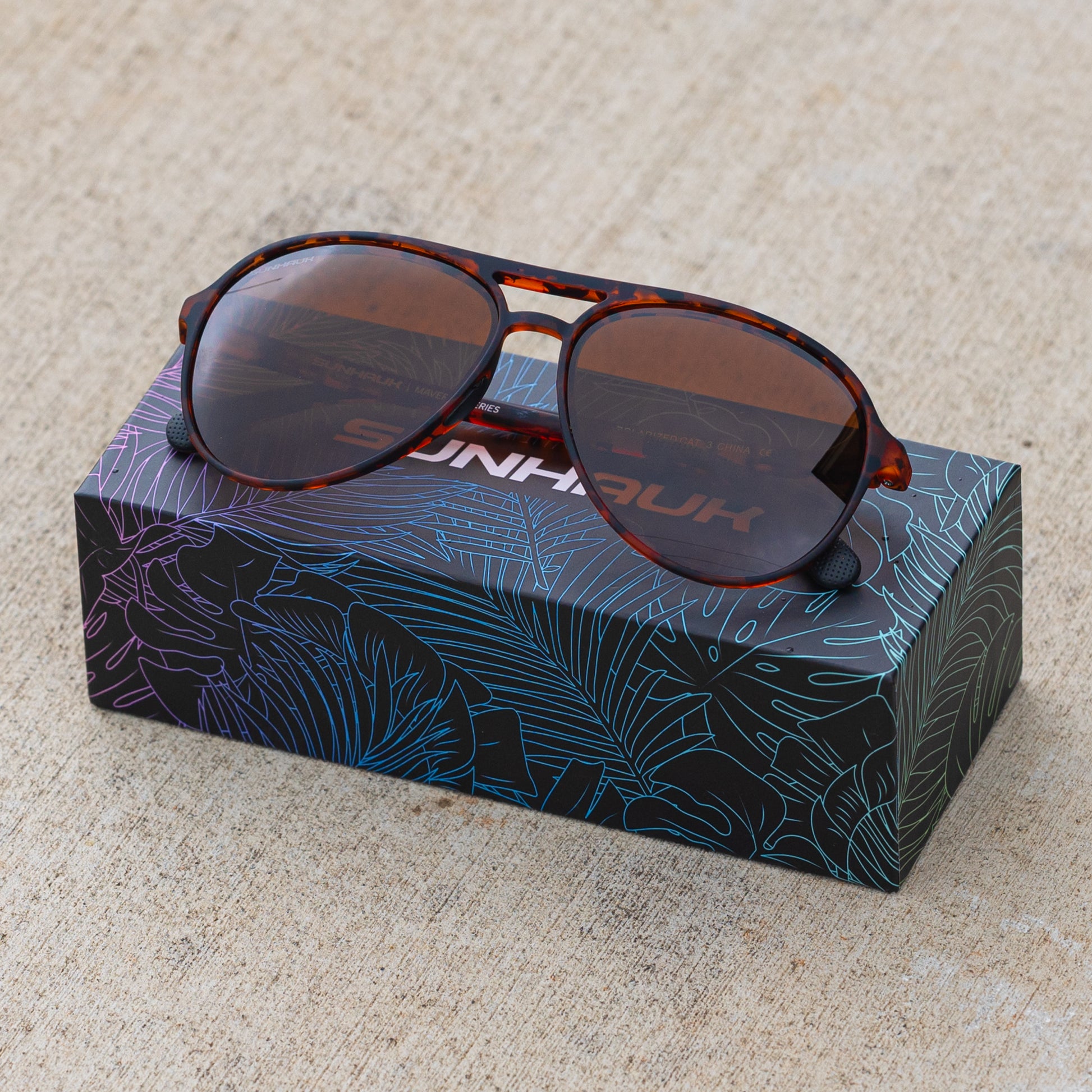 Safari Sol - Aviators Sunglasses Polarized | SUNHAUK