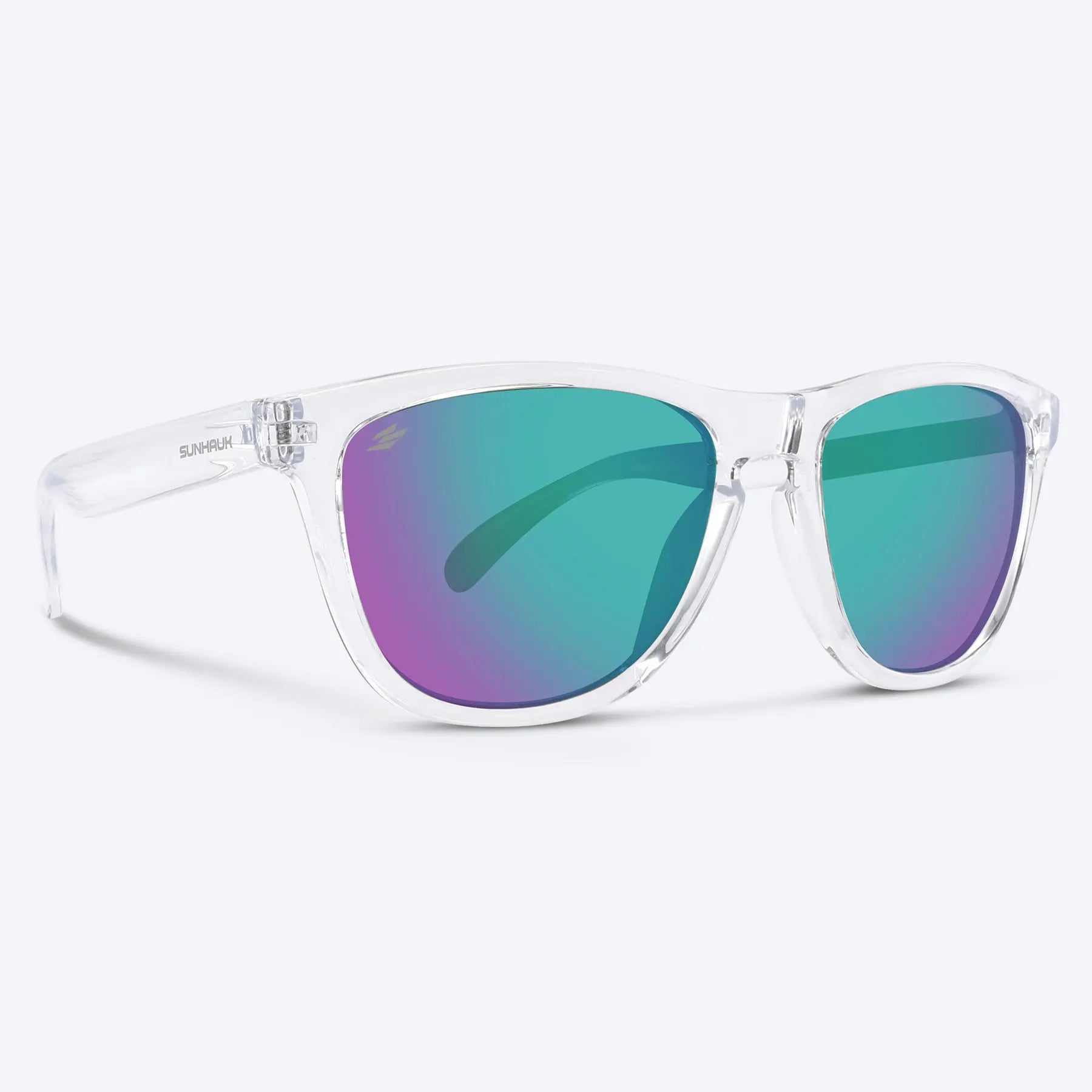 Ethereal Sky - Clear Frame Sunglasses | SUNHAUK – Sunhauk Eyewear
