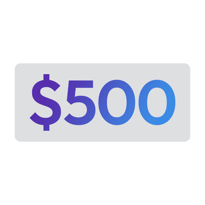 $500 Gift Card