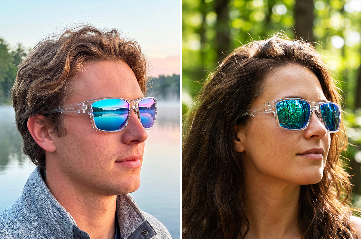 Azure Hues - Polarized Sport Sunglasses | SUNHAUK – Sunhauk Eyewear