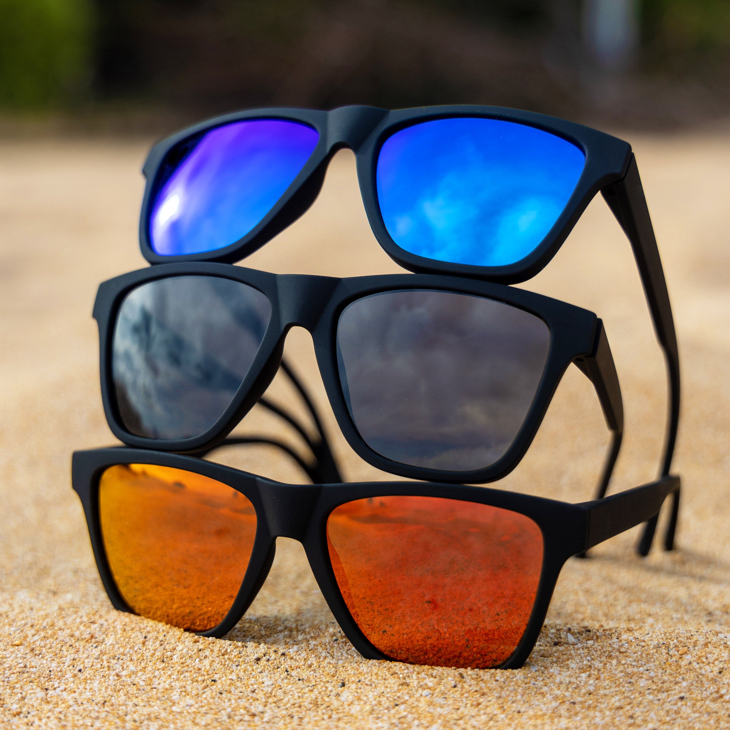 Sunsets Polarized Beach Sunglasses SUNHAUK Sunhauk Eyewear