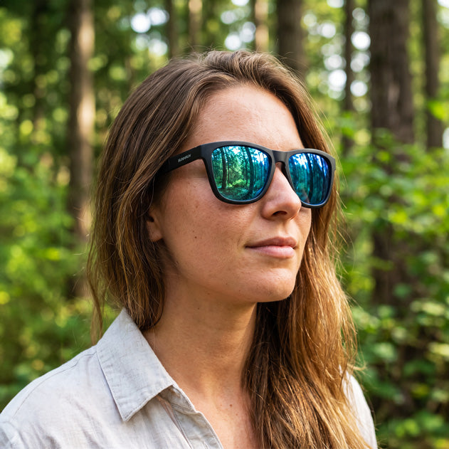 Blue Horizon - Blue Mirror Sunglasses