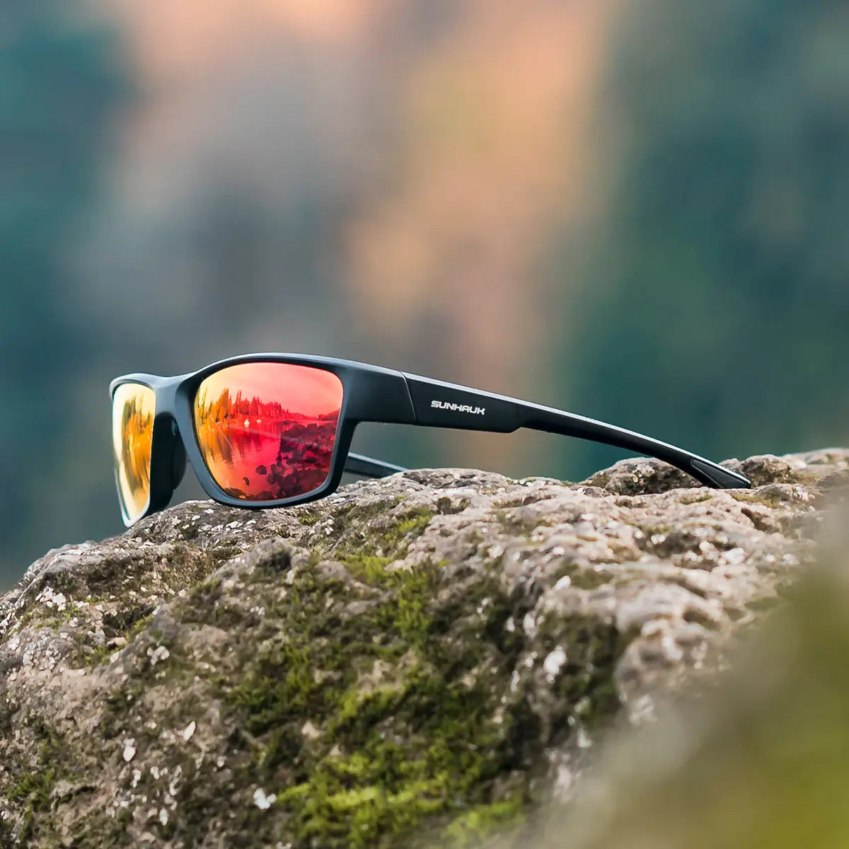 Crimson Sunset Obsidian