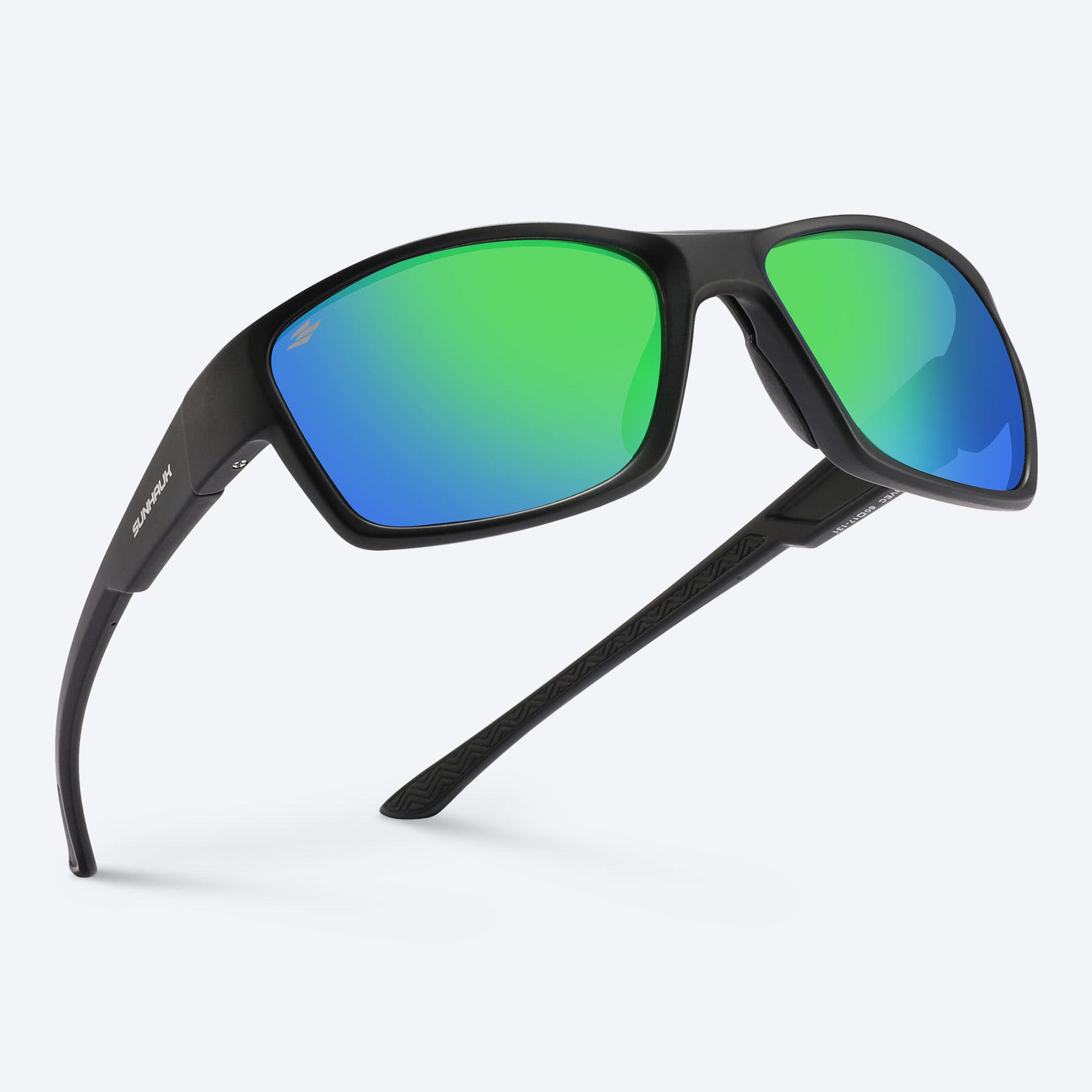 Ivy Eclipse - Green Lens Sunglasses | SUNHAUK – Sunhauk Eyewear