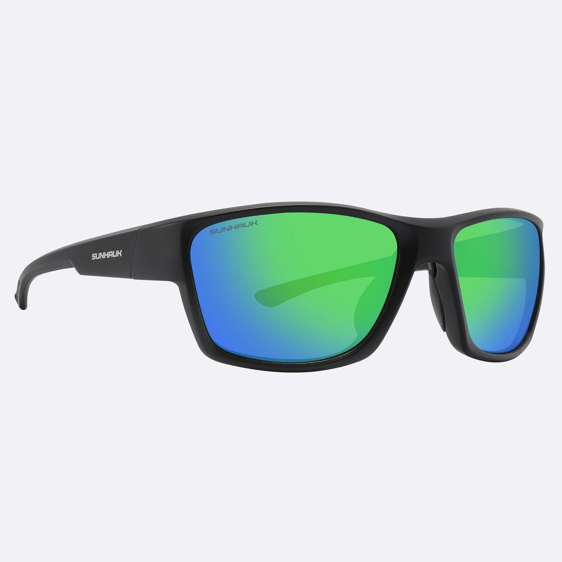 Ivy Eclipse - Green Lens Sunglasses | SUNHAUK