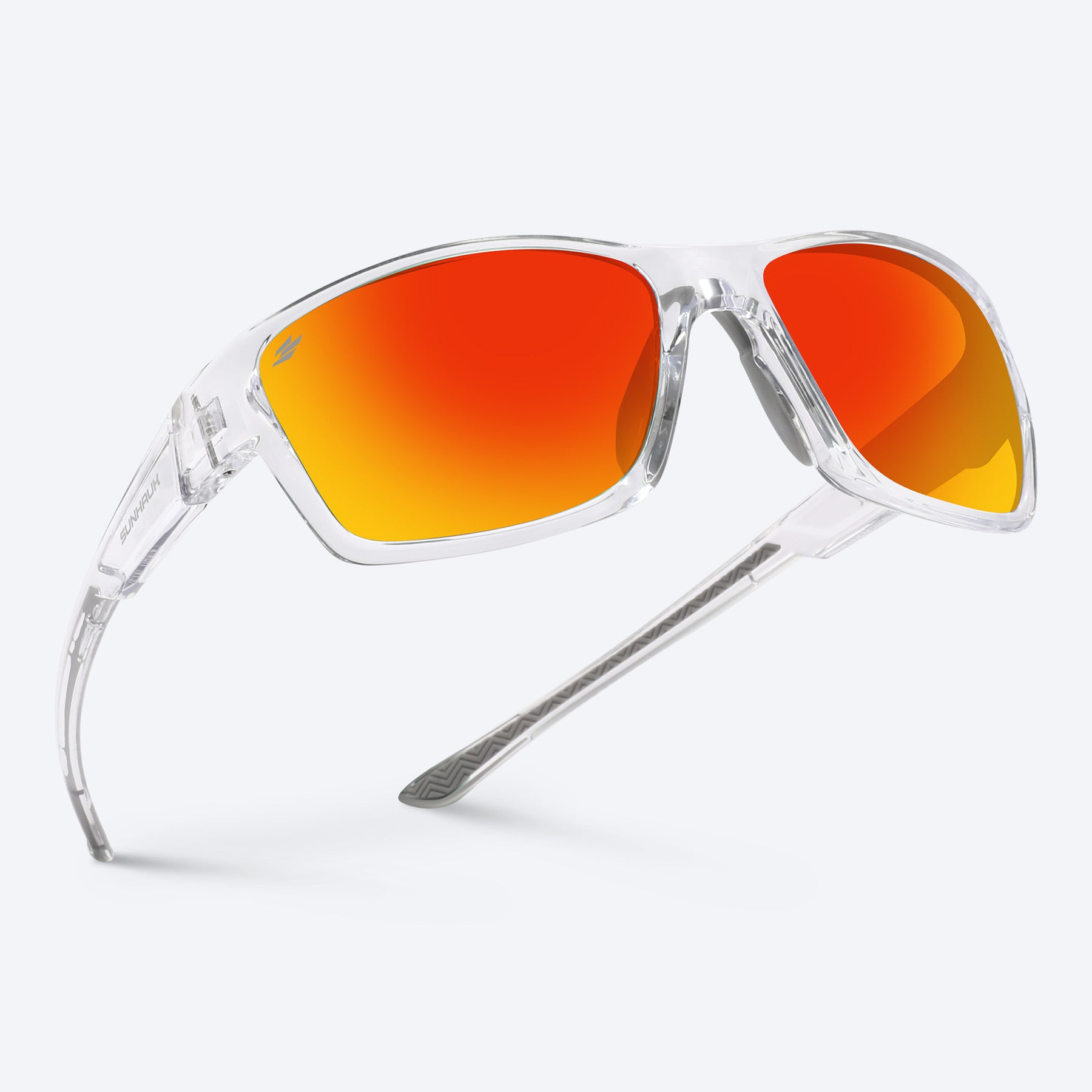 Prism Blaze - Orange Tint Sunglasses | SUNHAUK – Sunhauk Eyewear