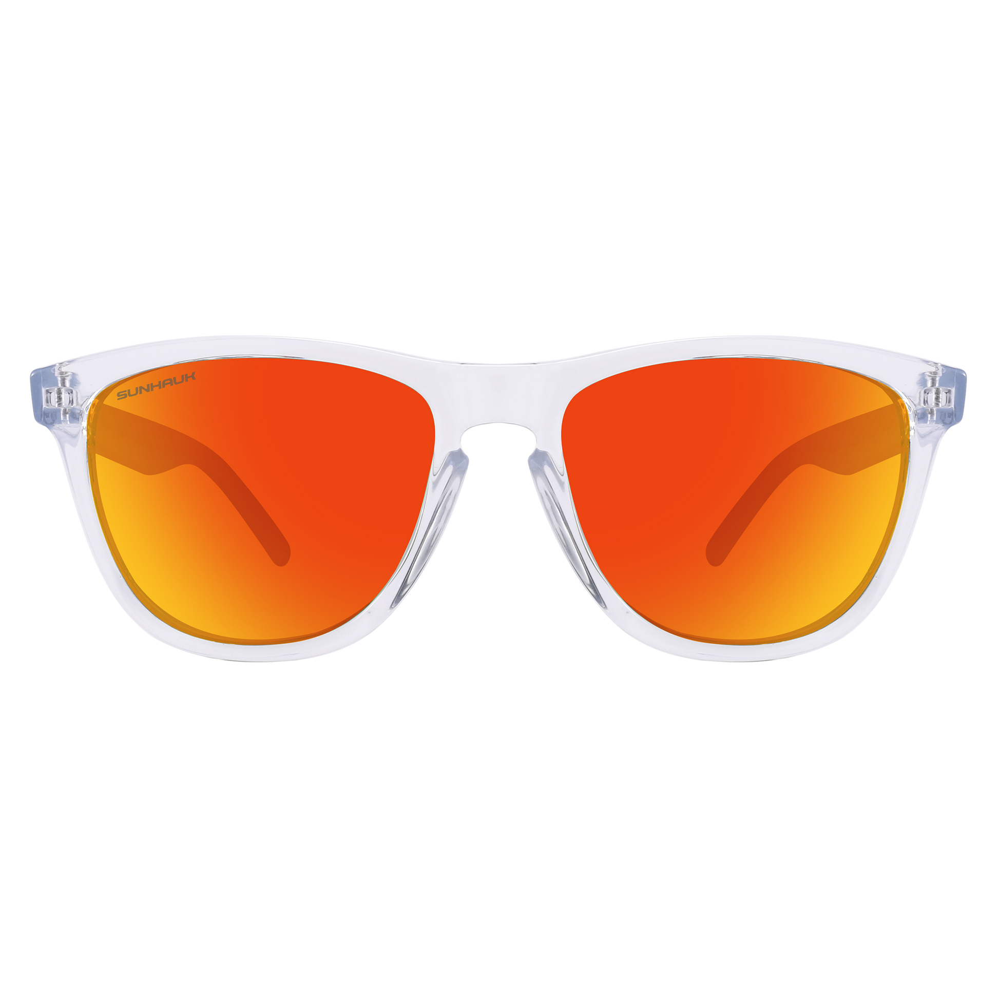 Sunset Lumina - Scratch Proof Clear Frame Sunglasses | SUNHAUK