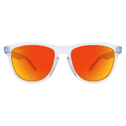 Sunset Lumina - Scratch Proof Clear Frame Sunglasses | SUNHAUK